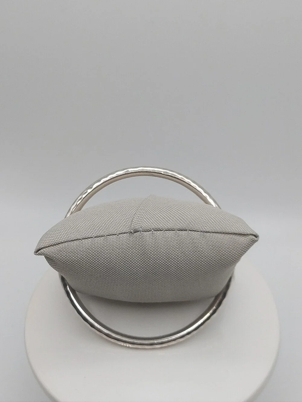 Silpada Retired Hammered Sterling Silver Bangle Vtg Bracelet, GC.